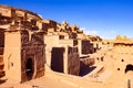 Beautiful ancient old city Ait Benhaddou near Ouarzazate, Atlas, Morocco Royalty Free Stock Photo