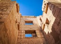 Beautiful ancient Temple of Medina-Habu. Egypt, Luxor