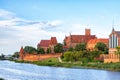 Malbork Castle, capital of the Teutonic Order in Poland Royalty Free Stock Photo