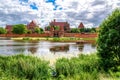 Malbork Castle, capital of the Teutonic Order in Poland Royalty Free Stock Photo