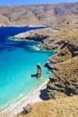 Beautiful Andros Island, Tis Grias To Pidima,Greece. Royalty Free Stock Photo