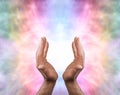 Beautiful Angel healing energy Royalty Free Stock Photo