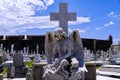 Cemetery Angel with Withered Wings
