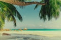 beautiful anse lazio beach praslin island seychelles Royalty Free Stock Photo