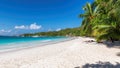 Beautiful Anse Lazio beach at Praslin island, Seychelles. Royalty Free Stock Photo