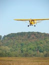 Beautiful antique Piper J-3 Cub. Royalty Free Stock Photo