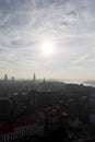 Antwerp City Skyline Aerial Landscape