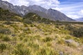 Beautiful Aoraki, Mount Cook National Park, New Zealand Royalty Free Stock Photo