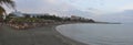 The beautiful Aphrodite Beach Agios Tychon Beach Limassol in Cyprus