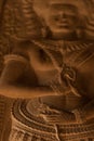 Beautiful Apsara carving