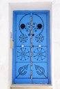 Sidi Bou Said - Beautiful Arabic Blue Door, Travel Tunisia