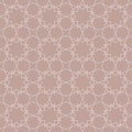 Beautiful arabic design template with seamless arabic pattern. Abstract islamic design. Girih pattern.