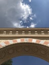 A beautiful arch in Odesa, Ukraine Royalty Free Stock Photo