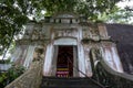 The beautiful arched gateway at Mulkirigala in Sri Lanka.