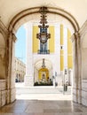 Arco da Rua Augusta, Lissabon Royalty Free Stock Photo