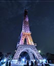 Beautiful architected copy of Eiffel tower Royalty Free Stock Photo