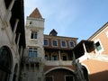 Beautiful architectural ancient building portugal