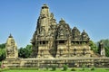 Beautiful architectural building of Visvanatha Temple at Khajuraho