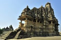 Beautiful architectural building of Visvanatha Temple at Khajuraho