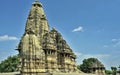 Beautiful architectural building of Visvanatha Temple at Khajuraho