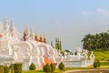 Beautiful architectural of Ho Kham Luang, the royal pavilion in lanna style building at the royal flora international horticulture