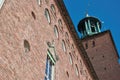 Architectural views of buildings of Stockholm