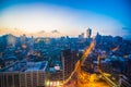 Beautiful architecture building cityscape of macau city Royalty Free Stock Photo