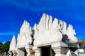 Beautiful temple in south thailand Royalty Free Stock Photo