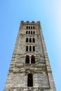 Beautiful architecture of catholic church Basilica di San Frediano in Lucca