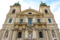 Beautiful architecture of catholic church Chiesa di Sant`Ignazio in Gorizia