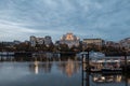 Beautiful architecture in central London. River themes looking stunning at night.