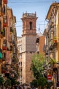 Beautiful architecture and charming streets in Valencia