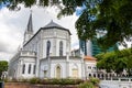 Beautiful architecture of Chijmes chapel Royalty Free Stock Photo