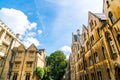 Beautiful Architecture Christ Church Cathedral Oxford, UK Royalty Free Stock Photo