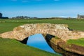 Beautiful architecture of the city of St. Andrews near the golf course in Scotland Royalty Free Stock Photo