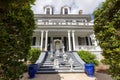 architecture and deep history of one of New Orleans oldest and most famous neighborhoods, the Garden District, Louisiana Royalty Free Stock Photo