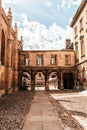 Entrance of Peterhouse, a college of Cambridge University, England Royalty Free Stock Photo