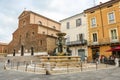 Beautiful architecture of Faenza cathedral Cattedrale di San Pietro Apostolo