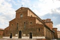 Beautiful architecture of Faenza cathedral Cattedrale di San Pietro Apostolo