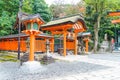 Beautiful Architecture Fushimiinari Taisha ShrineTemple in Kyoto Royalty Free Stock Photo