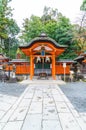 Beautiful Architecture Fushimiinari Taisha ShrineTemple in Kyoto Royalty Free Stock Photo