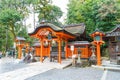 Beautiful Architecture Fushimiinari Taisha ShrineTemple in Kyoto Royalty Free Stock Photo