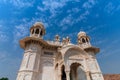 Beautiful architecture of Jaswant Thada cenotaph, Jodhpur, Rajasthan,India. in memory of Maharaja Jaswant Singh II. Makrana marble