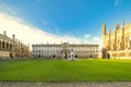 Beautiful Architecture of King`s College of the University of Cambridge in England . Taken in Cambridge, United Kingdom on Dec 6,