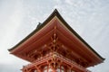 Beautiful Architecture in Kiyomizu-dera Temple Kyoto, Japan Royalty Free Stock Photo