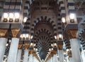 Inside of Masjid al-Nabawi