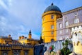 Beautiful architecture of National Palace of Pena. Famous landmark in Sintra, Portugal Royalty Free Stock Photo