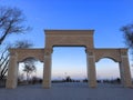 Beautiful architecture near Caspian Sea, Aktau Royalty Free Stock Photo