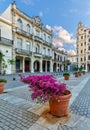 Beautiful Architecture in Old Havana Cuba Royalty Free Stock Photo