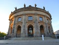 Beautiful architecture of the old town in Berlin at dawn